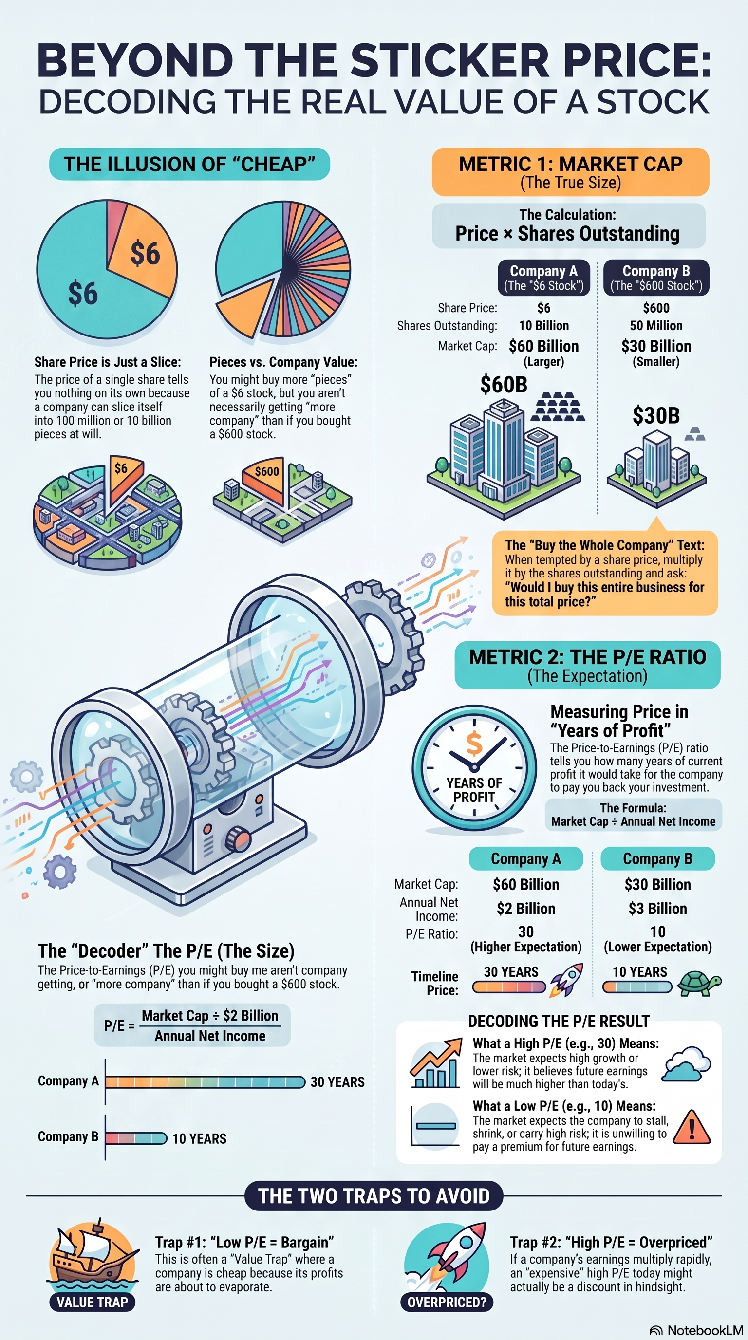 Infographic: how a share gets priced